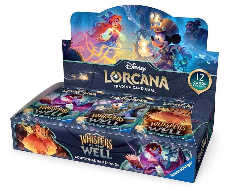 Disney Lorcana: Whispers in the Well - Booster Display