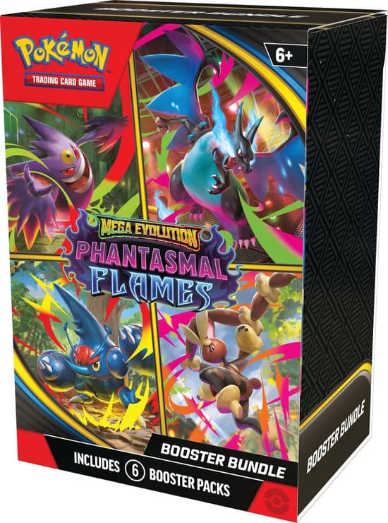 Pokémon TCG: Phantasmal Flames Booster Bundle
