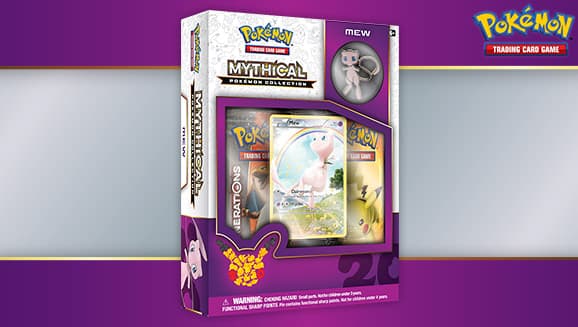 Pokémon TCG 20th Anniversary Mythical Pokémon Collection Mew