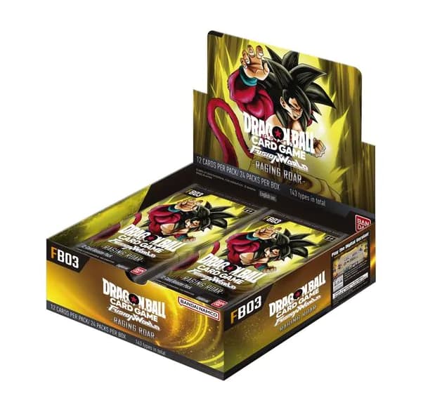 Dragon Ball Super TCG: Fusion World FB03 - Raging Roar Booster Box